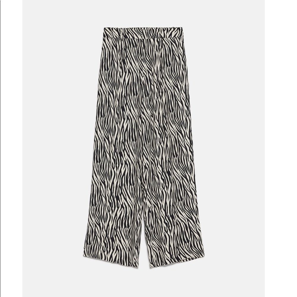 New with tags ZARA high waisted pants - Picture 3 of 9